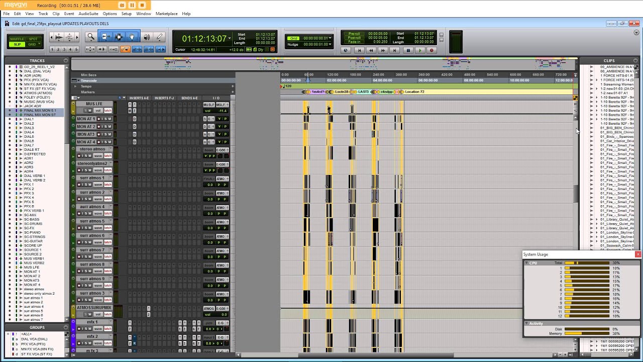 Pro Tools 12 HD on Windows 10 Pro