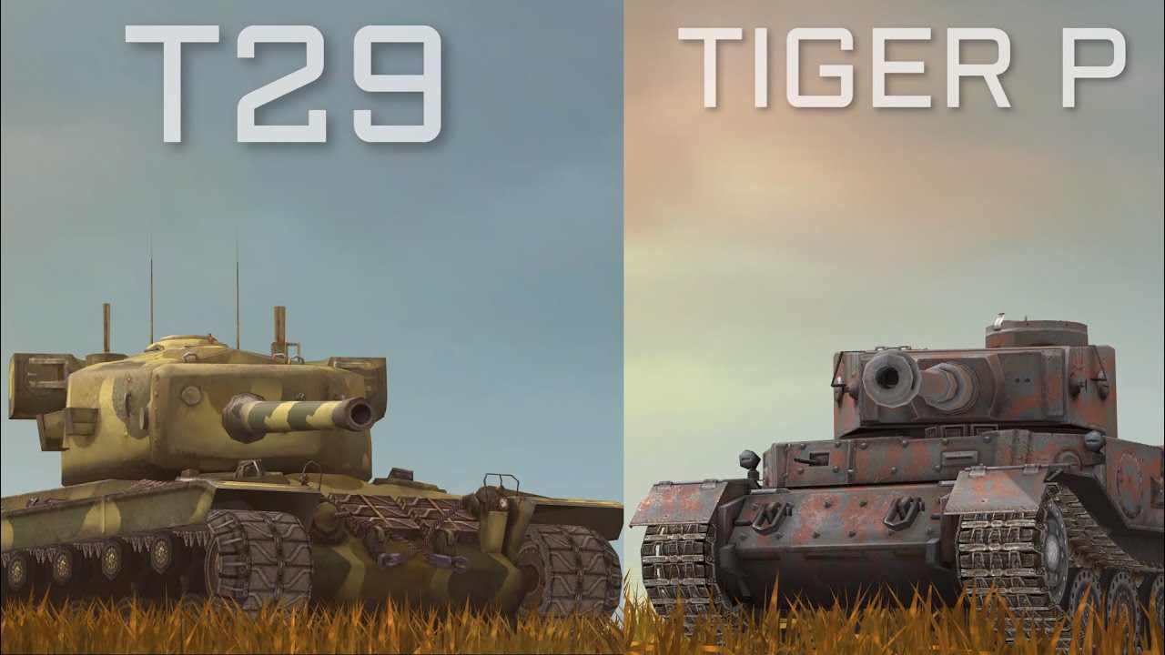 ЧТО ЛУЧШЕ Т29 или ТИГР П Wot BLITZ
