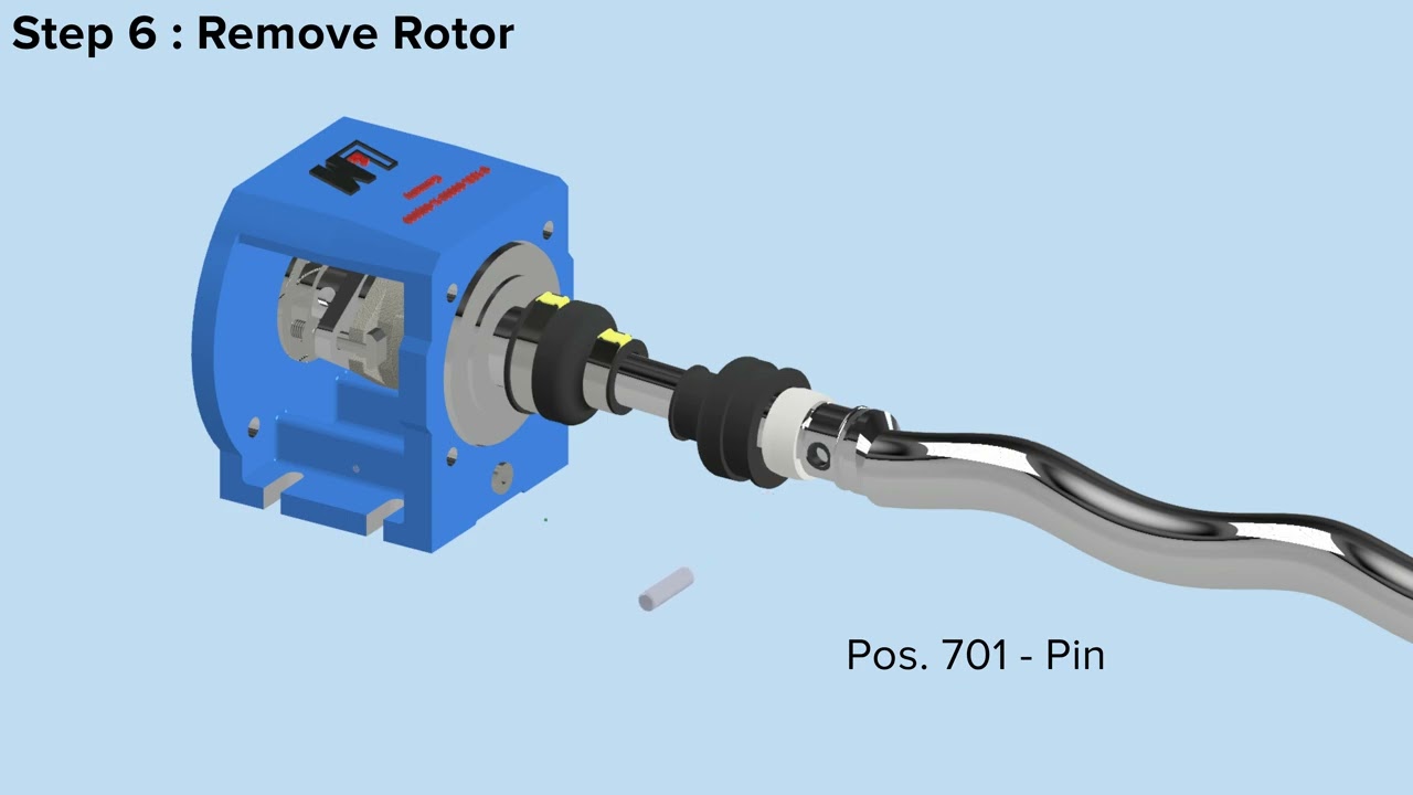LM-XL Pump Disassembly – Component Breakdown
