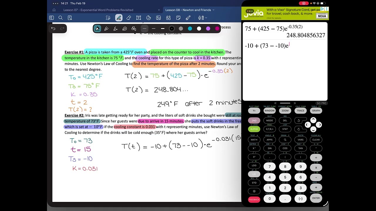 Lesson 08 - Newton and Friends