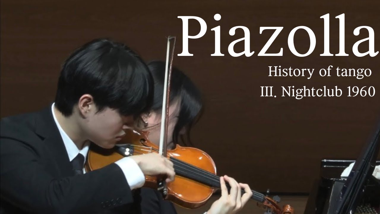 A. Piazolla History of Tango lll. Nightclub 1960 - 송준희