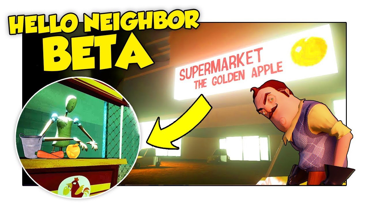 SPESA NEL SUPERMERCATO SEGRETO! LA NUOVA BETA DI HELLO NEIGHBOR ITA!