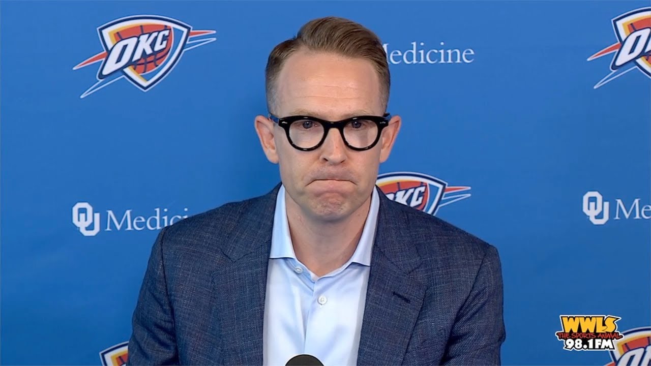 OKC Thunder GM Sam Presti Talks Westbrook & George Trades