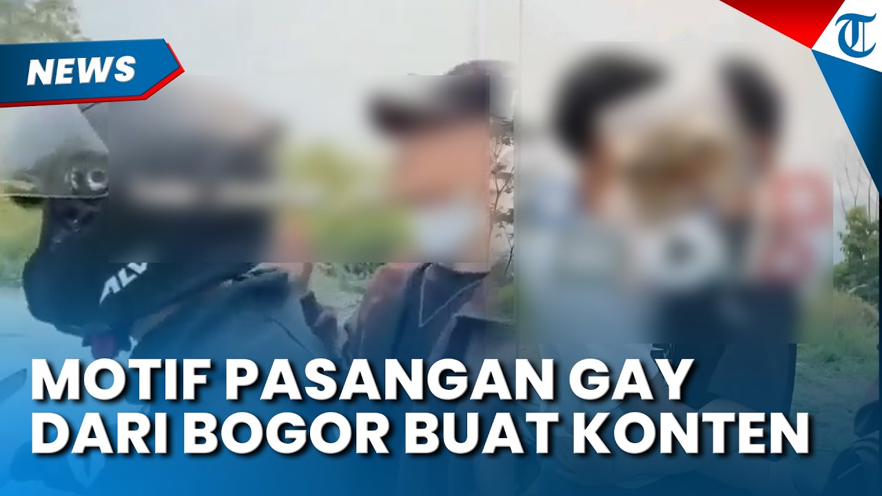 VIRAL PASANGAN Gay asal Bogor Buat 20 Konten di Medsos, Polisi Ungkap Motifnya