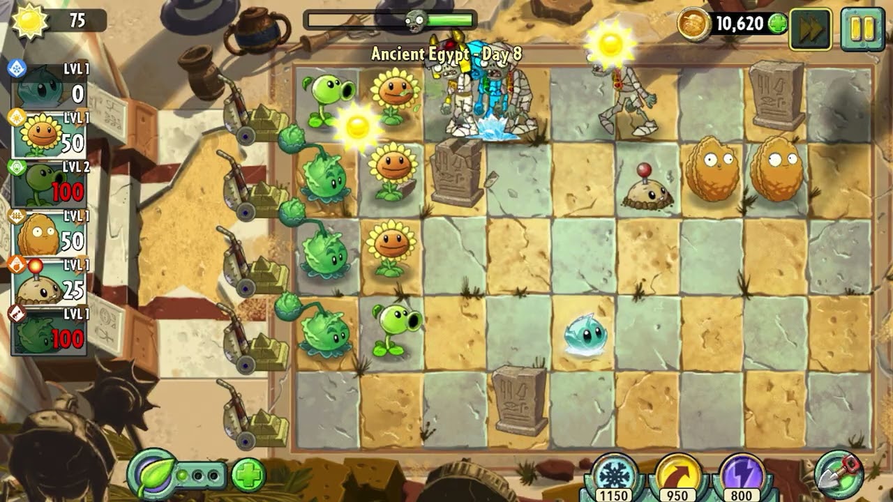 Plants vs zombies 2 [ iOS] Gameplay amazing 