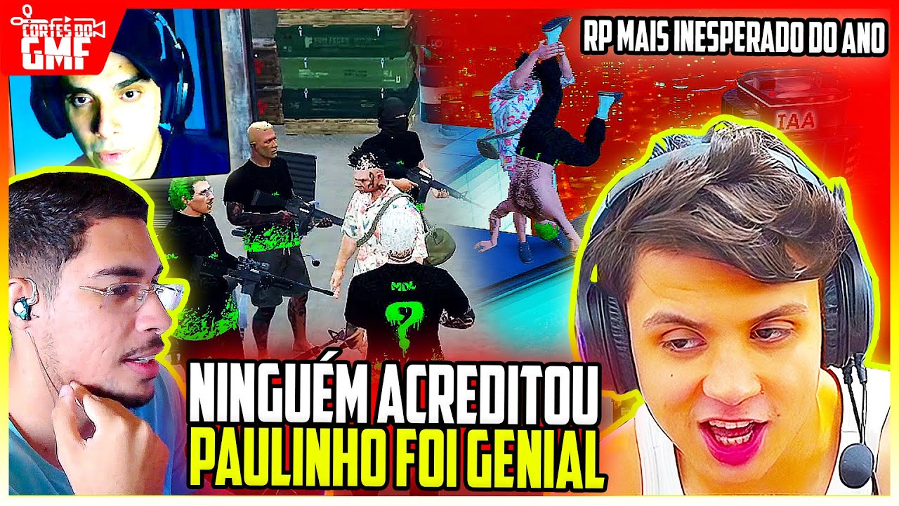 GENIAL😱 PAULINHO O LOKO foi COBRADO pelo CHARADA e SALVOU o COTONETE na CAPITAL CITY GTA RP