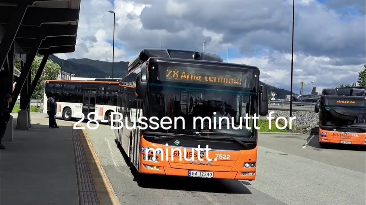 28-Bussen minutt for minutt. 🇧🇻