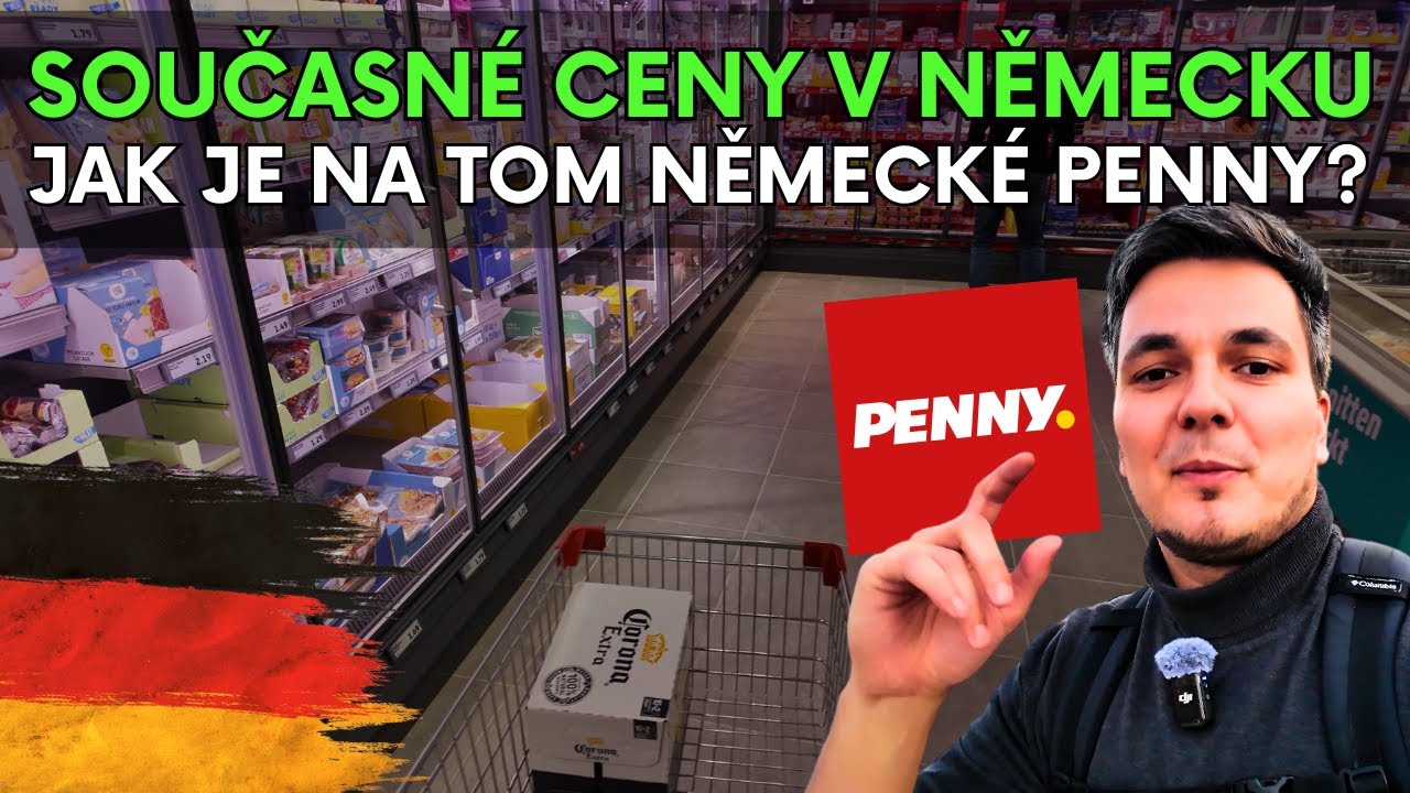 Vyplatí se ještě nakupovat v Německu v roce 2025? Prošel jsme si PENNY a porovnal ceny