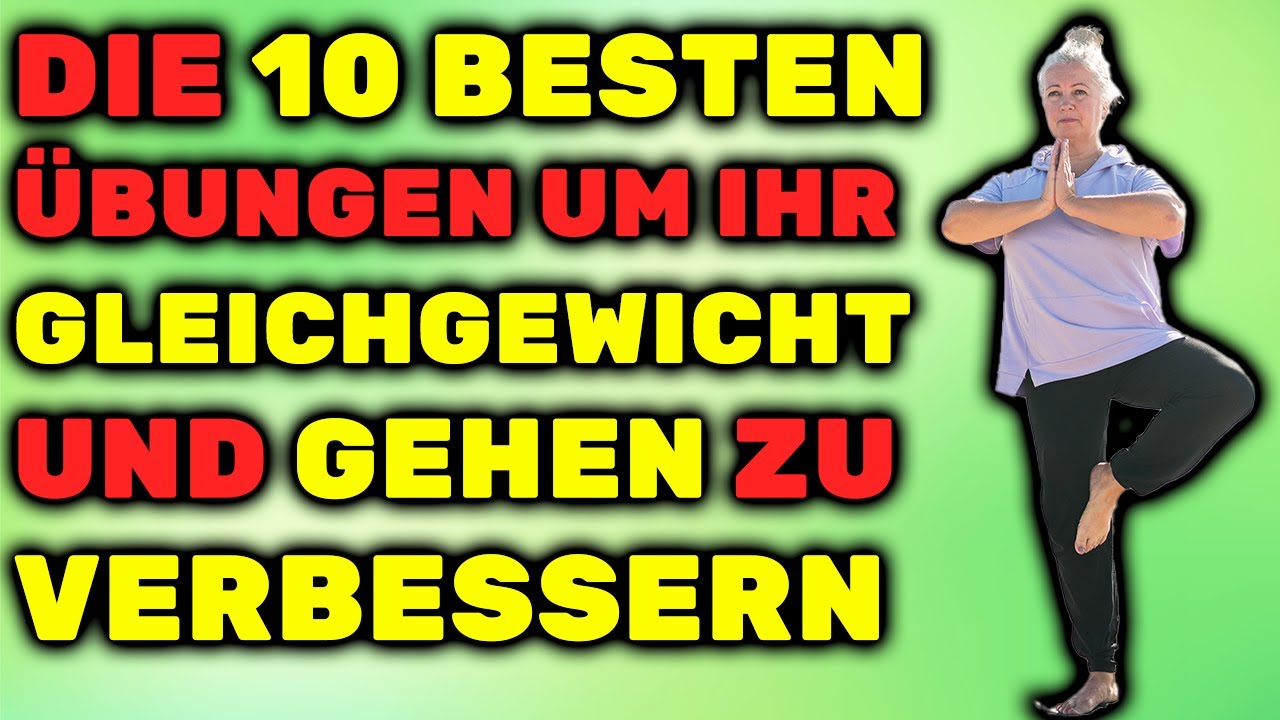Senioren: 10 einfache &Uuml;bungen f&uuml;r Gleichgewicht und sicheres Gehen &ndash; ideal f&uuml;r zu Hause