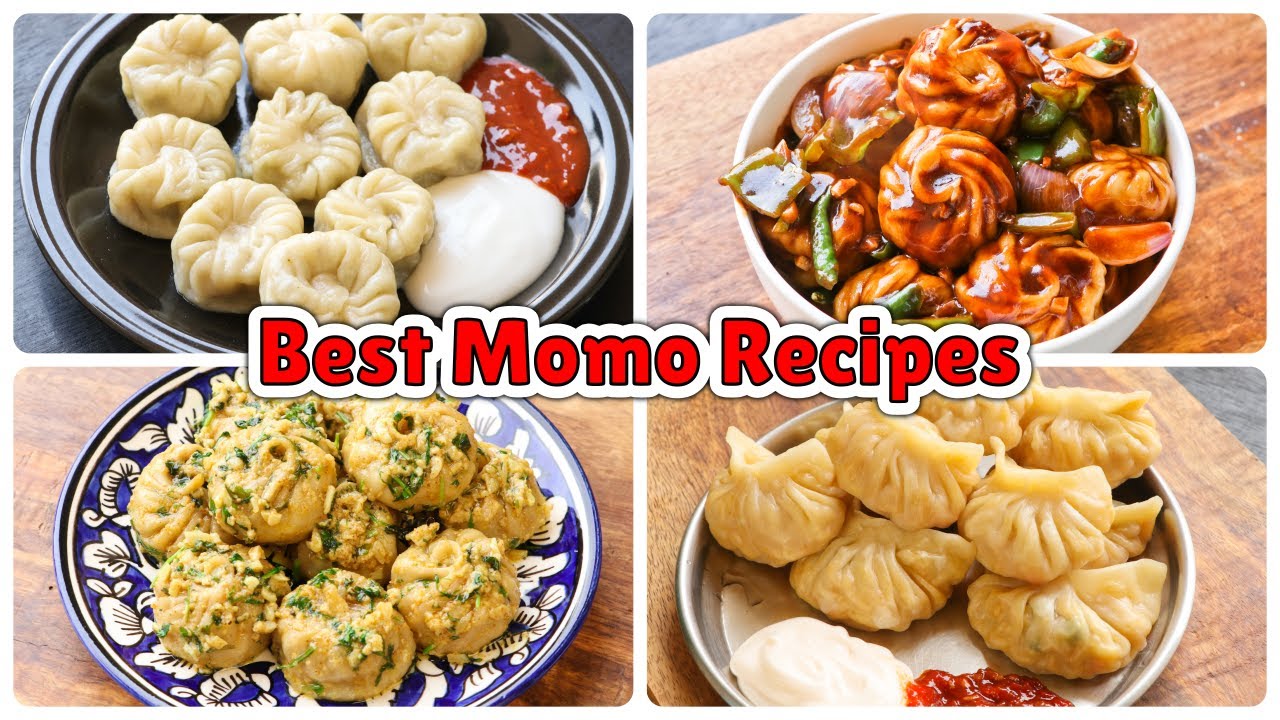 4 AMAZING Momo Recipes | बारिश के मौसम में बनाएं गरमा गरम, स्वादिष्ट मोमो 4 प्रकार से | Momo Recipes