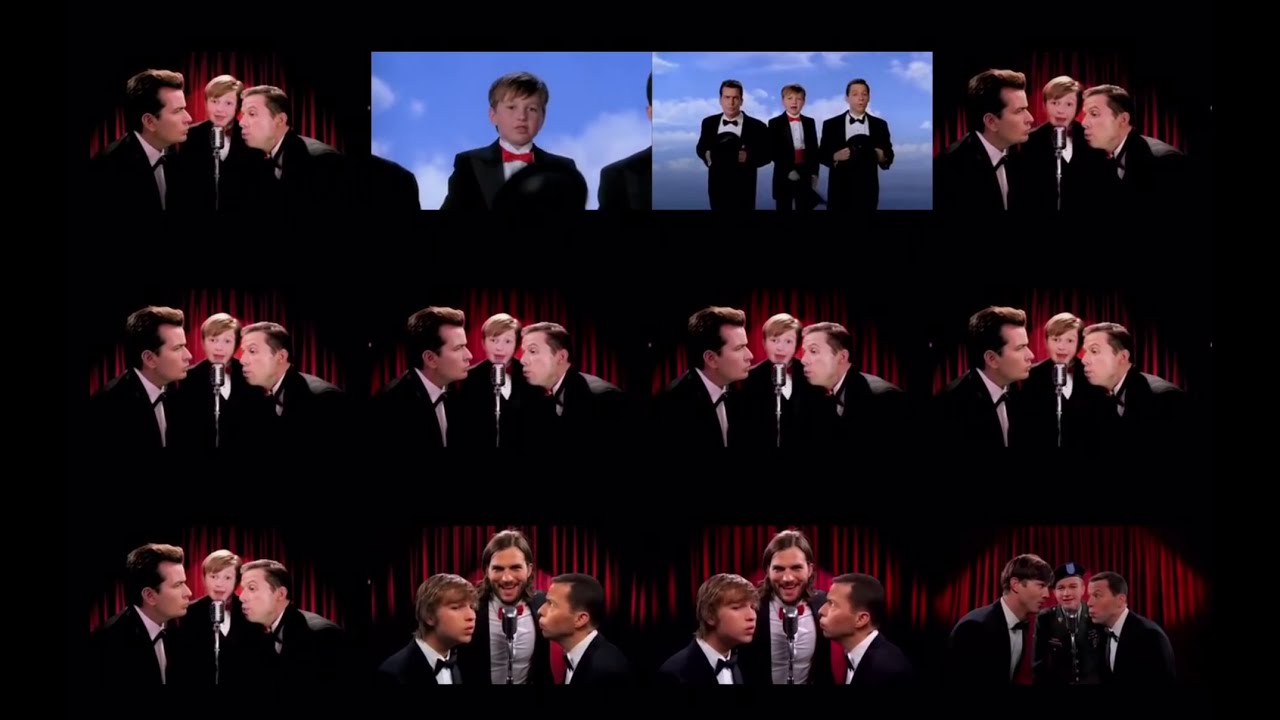 Two and a half men intro mashup 1-10 +shorts intros 1-8 9 10-11-12