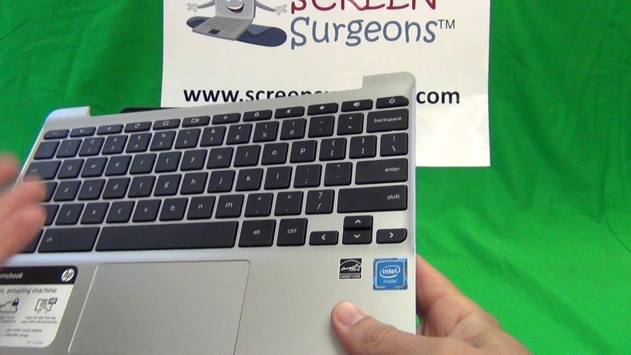 HP Chromebook 11 G5 Touch Keyboard, Battery and Screen Assembly Replacement