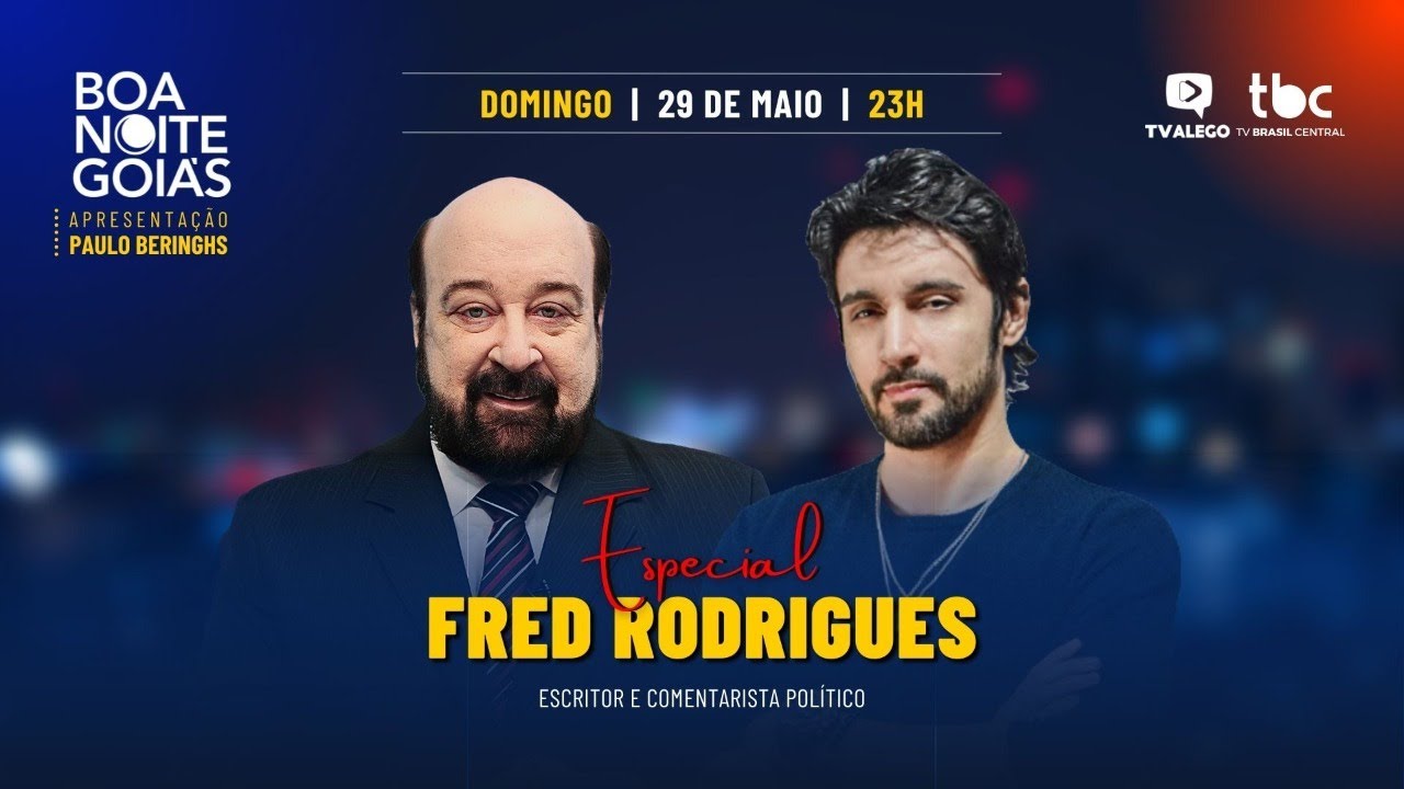 BOA NOITE GOIÁS ESPECIAL - FRED RODRIGUES