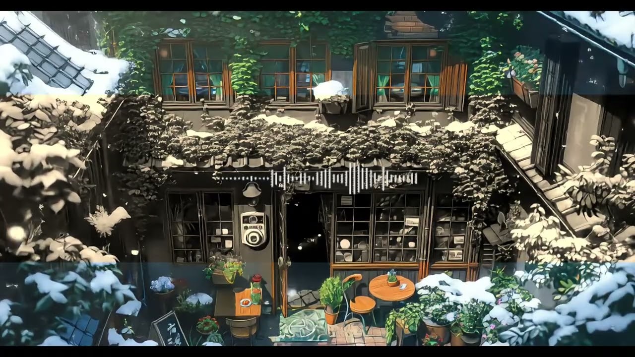 Rainy Café Coding – 1 Hour Anime LoFi for Deep Foc