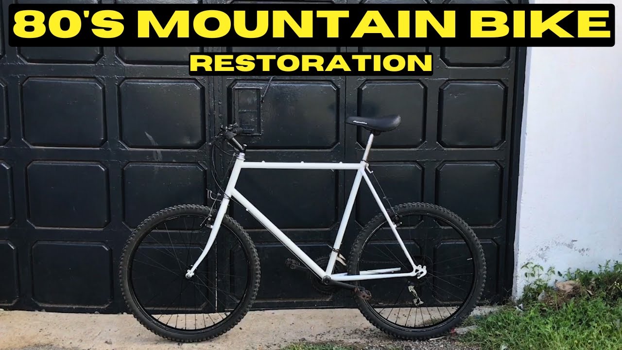 MY VINTAGE MOUNTAIN BIKE RESTORED | BIKE REBUILD & Test Ride