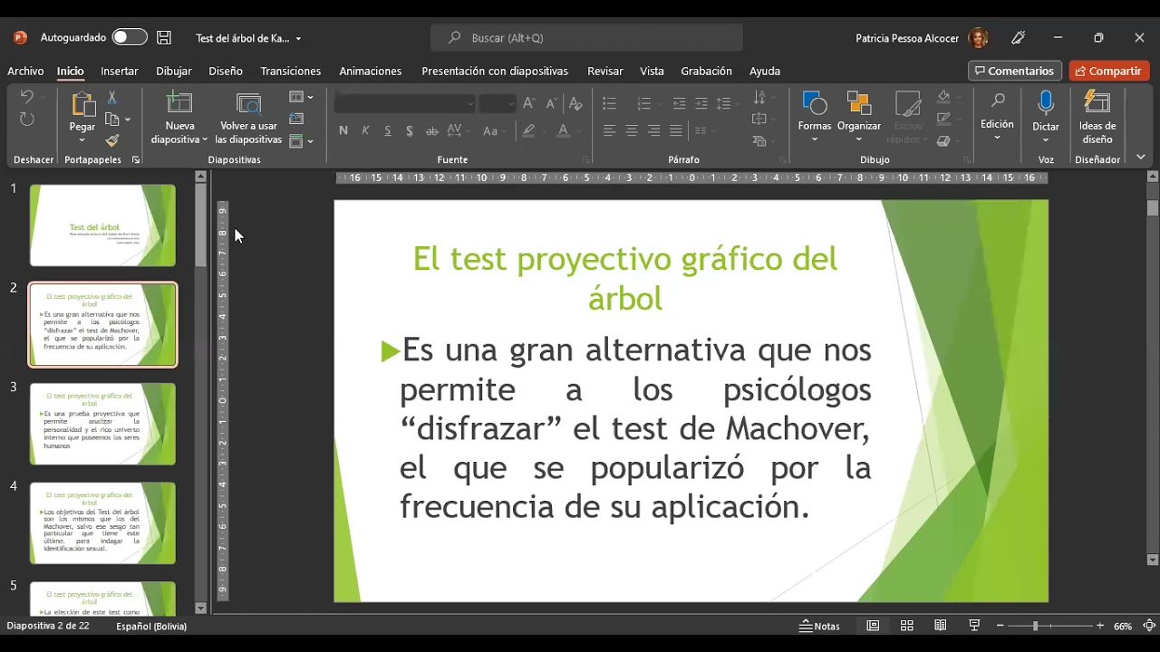 Videoconferencia: Test del Árbol