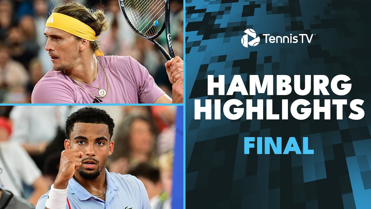 Alexander Zverev vs Arthur Fils THRILLER For The Title 🏆 | Hamburg 2024 Final Highlights