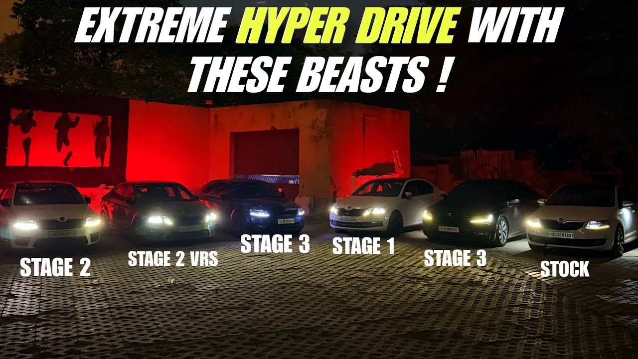 FASTEST OCTAVIAS IN TOWN ! GRAND MEETUP ! HYPER DRIVE