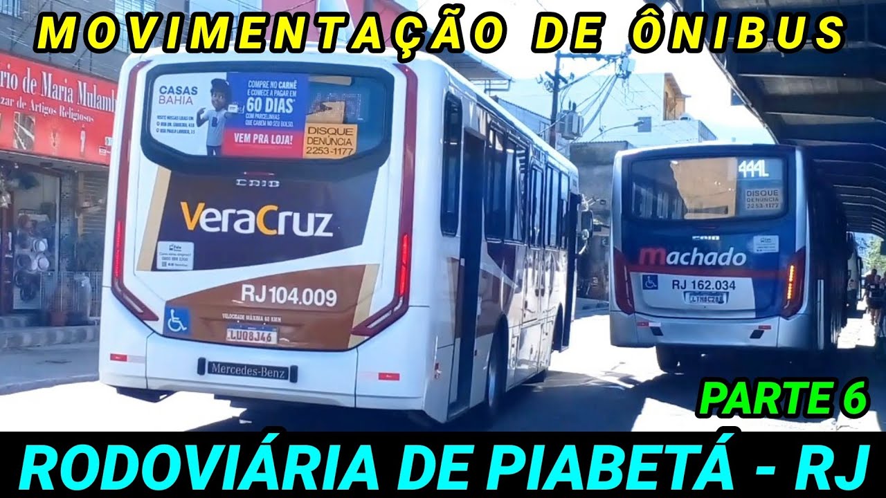 MOVIMENTAÇÃO DE ÔNIBUS NA RODOVIARIA DE PIABETÁ - RJ #80