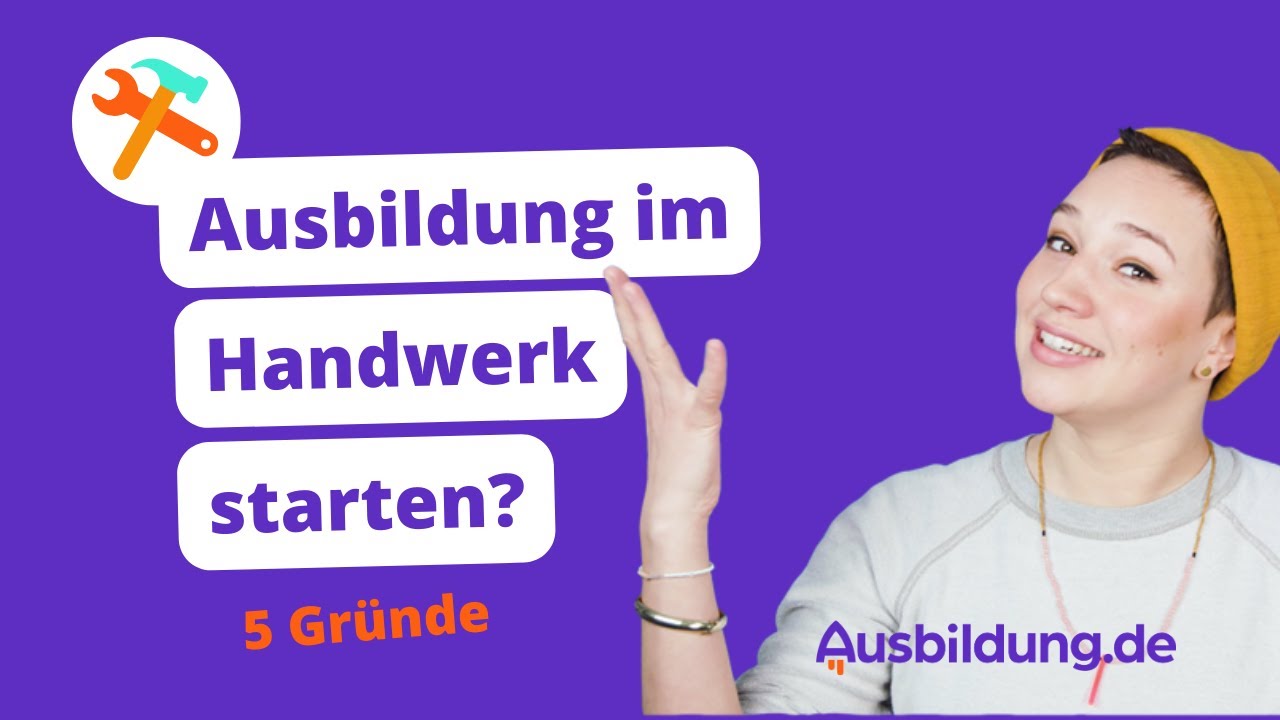5 Gr&uuml;nde f&uuml;r eine Ausbildung im Handwerk