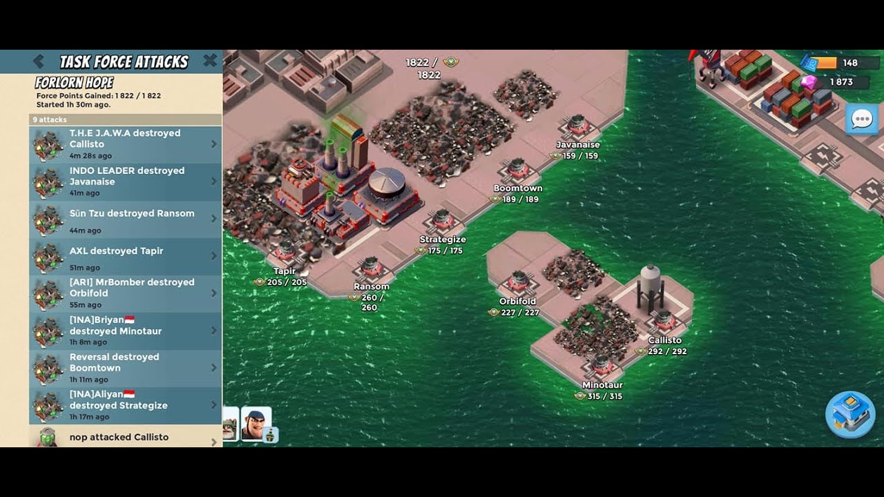 BOOM BEACH OPERATION FORLORN HOPE FINISHED IN 9 ATTACKS (WORLD RECORD?!!)  #8
