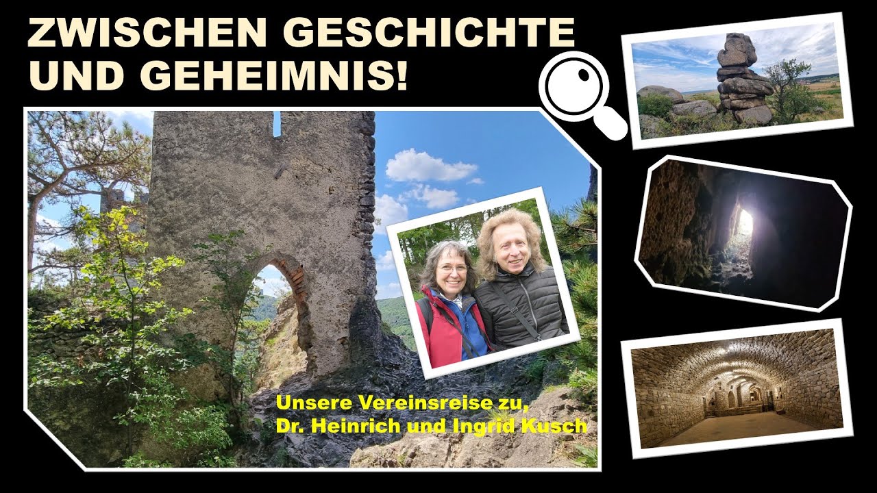 🔍 Zwischen Geschichte und Geheimniss!🤫 Unsere Vereinsreise zu, Dr.Heinrich und Ingrid Kusch...😄