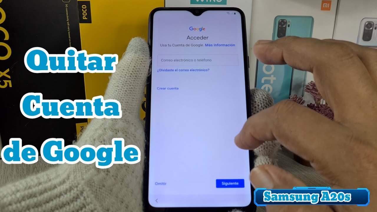 Quitar Bloqueo De Cuenta De Google o Gmail Samsung A20s Ultimo Parche de Seguridad