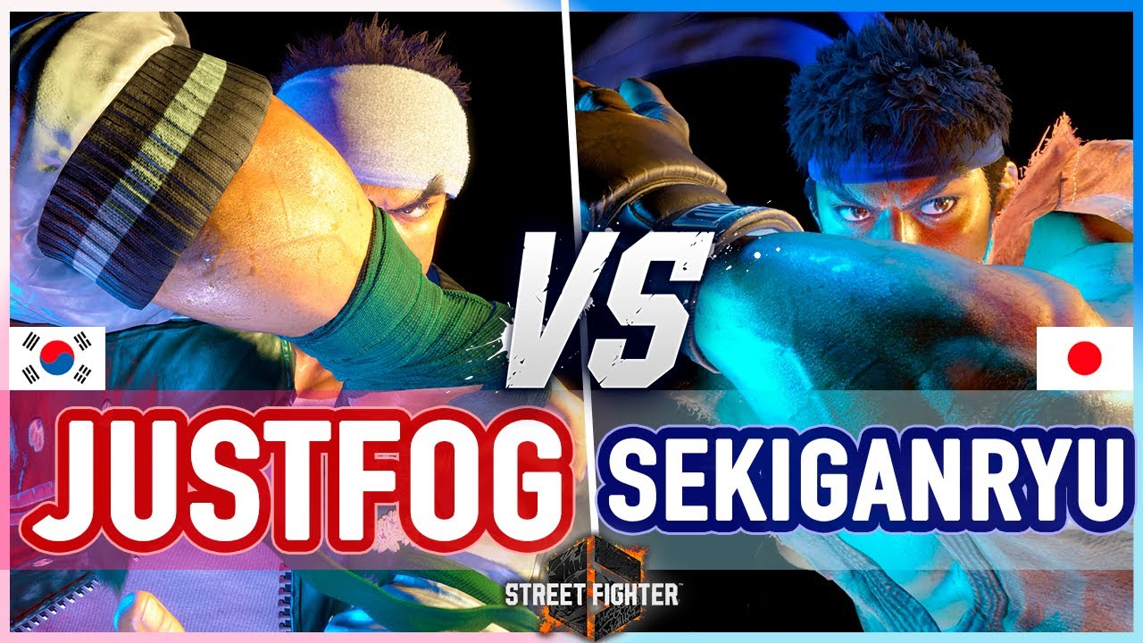 SF6 🔥 Justfog (Ryu) vs Sekiganryu (Ryu) 🔥 Street Fighter 6