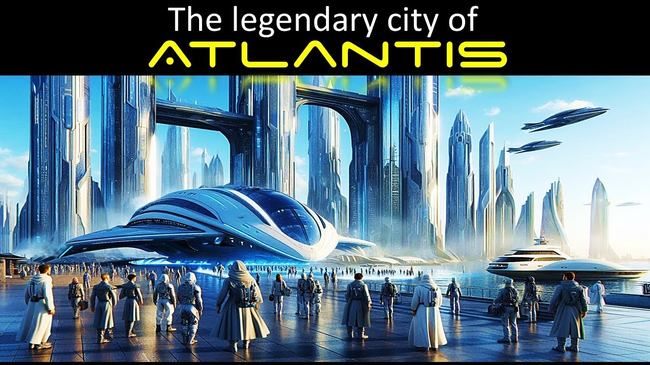 The legendary city of Atlantis