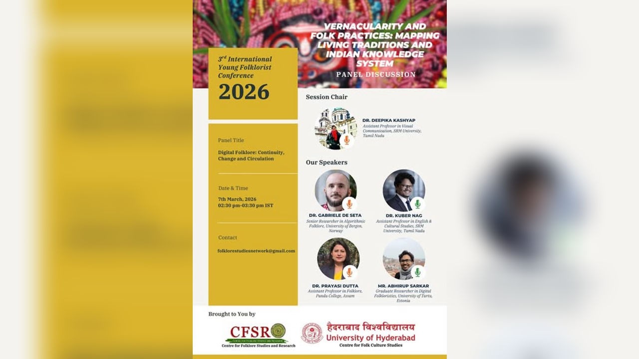 YFC 3rd Edition II Panel Session A II Digital Folklore: Continuity, Change, and Circulation