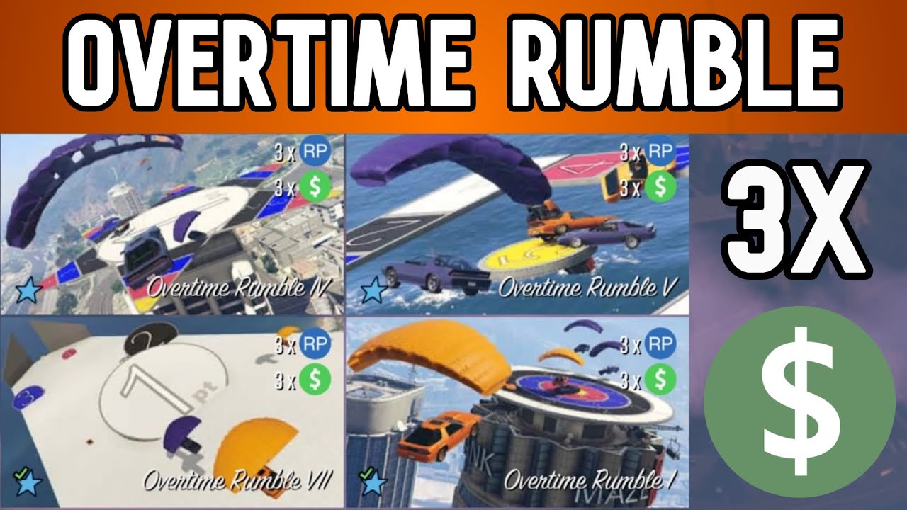 Gta 5 Overtime Rumble Guide | Triple Money Overtime Rumble Mode Worth it?