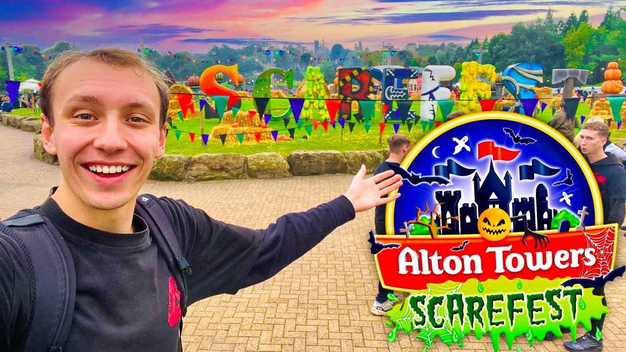 ALTON TOWERS SCAREFEST 2021 VLOG