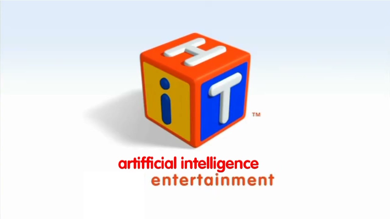 hit entertainment logo but its extended by an ai
