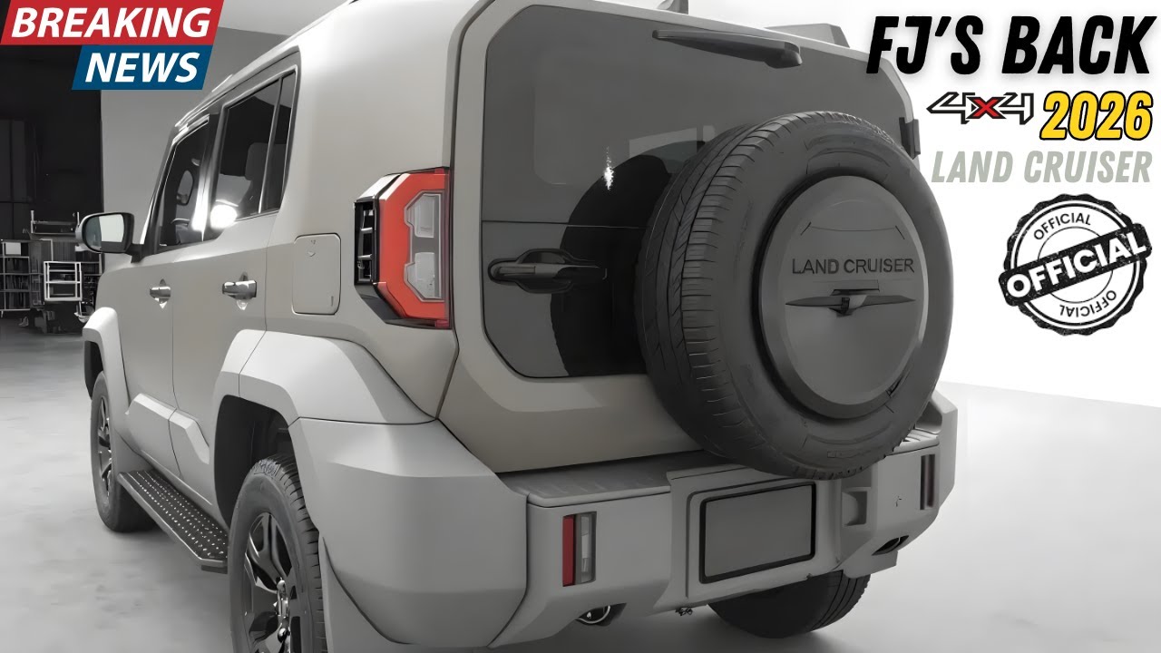 Toyota Land Cruiser FJ 2026 &ndash; Mini 4&times;4, kt&oacute;rego się nie spodziewałeś!