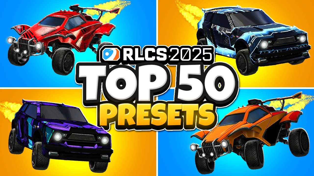 TOP 50 PRO PRESETS of RLCS 2025! (Zen, Dralii, Vatira, Jstn and more!)