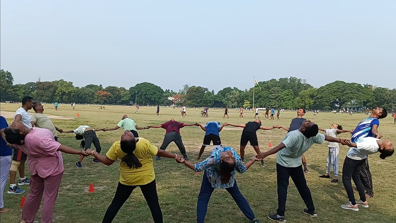 Laughing exercise
