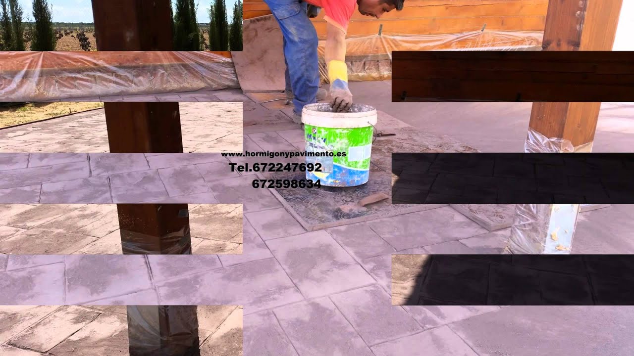 Como Se Hace Hormigon Impreso ZARCILLA DE RAMOS,Murcia Tel.672247692
