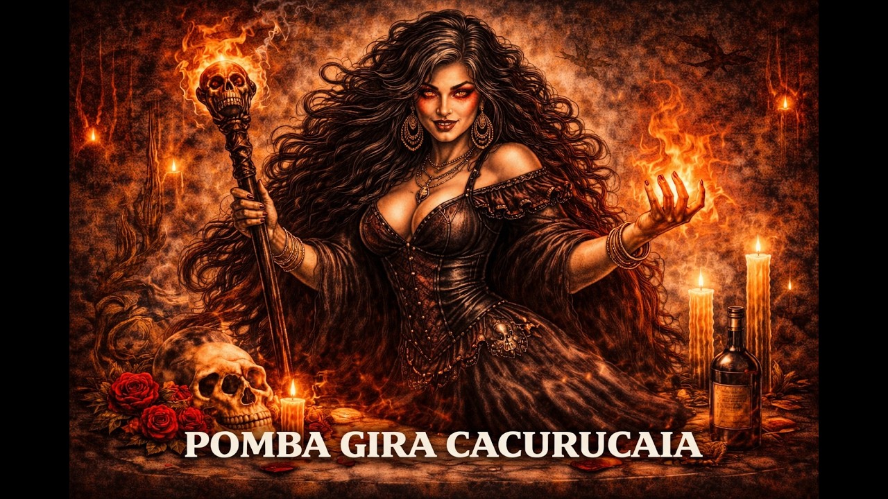 Ponto de Pomba Gira Cacurucaia - Ela vem do cemitério | Versão A (Umbanda Ancestral)