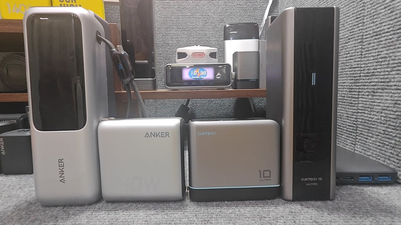 Anker zolo 140w a2697 vs Cuktech 10 ultra | Lựa chọn bộ đôi Anker hay Cuktech là phù hợp?
