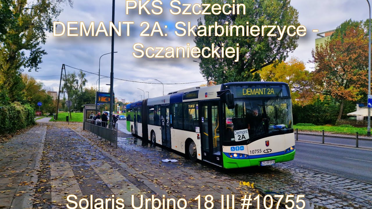 PKS Szczecin - Linia DEMANT 2A, Solaris Urbino 18 III #10755