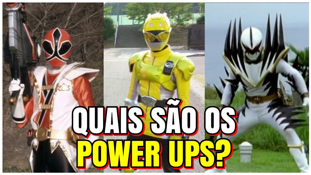 Quais são todos os Power Ups em Power Rangers?
