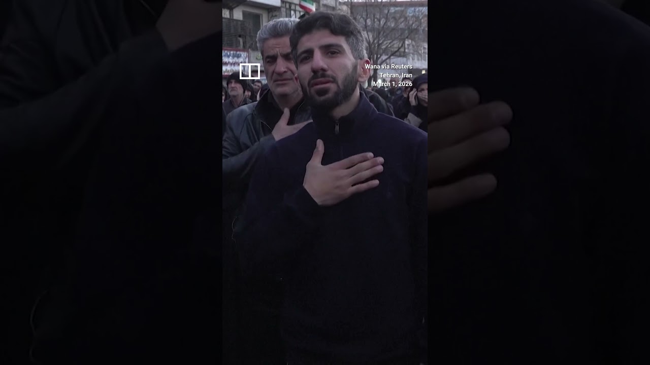 Iranians react to Supreme leader Khamenei&rsquo;s death