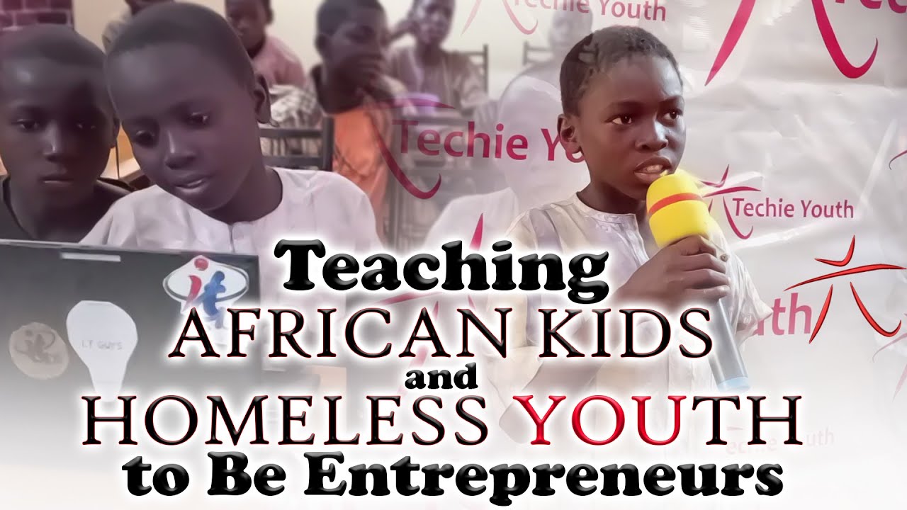 🫶 Teaching African Kids plus HOMELESS YOUTH to Be Entrepreneurs 💝 in Nigeria ❤️‍🩹 Techie Youth