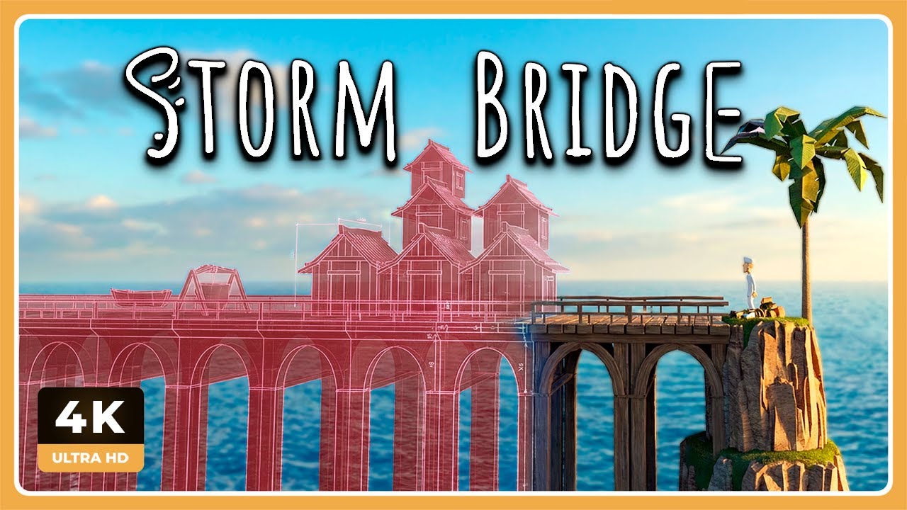 Construye un PUENTE INFINITO para ESCAPAR DE LA TORMENTA | STORMBRIDGE Gameplay Español