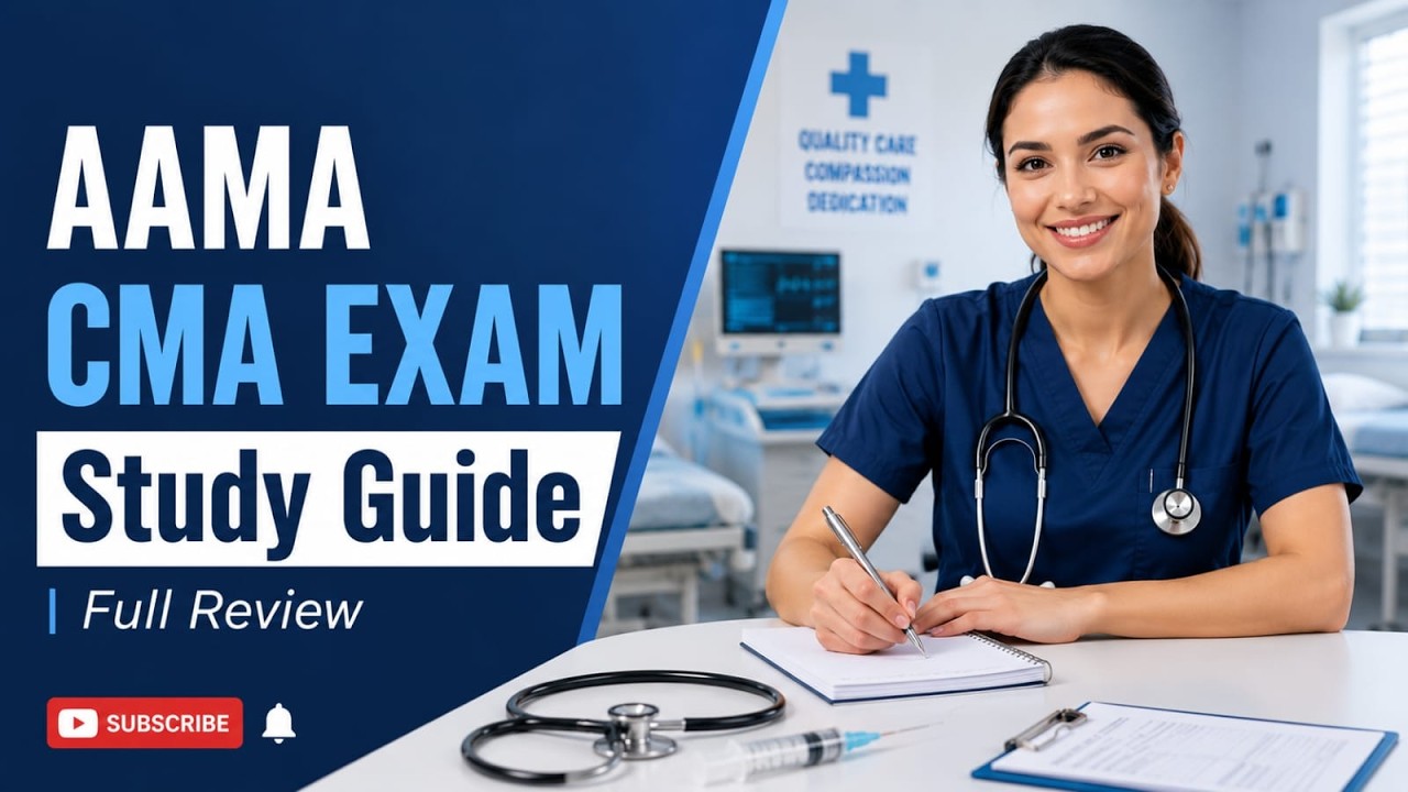 AAMA CMA Exam Study Guide 2026 | Full Review #medicalaspirants #nhamedicalassistant
