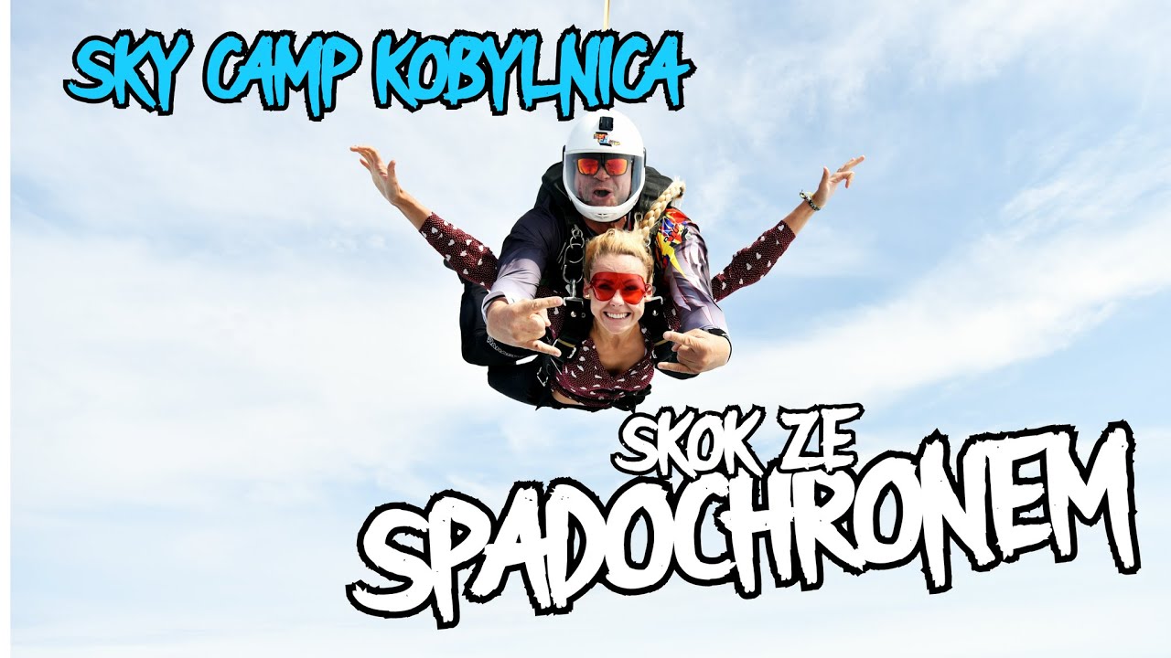 SKY CAMP Kobylnica - Wyskoczyłam z lecącego samolotu! FINAŁ #ChcęToPrzeżyć 4K
