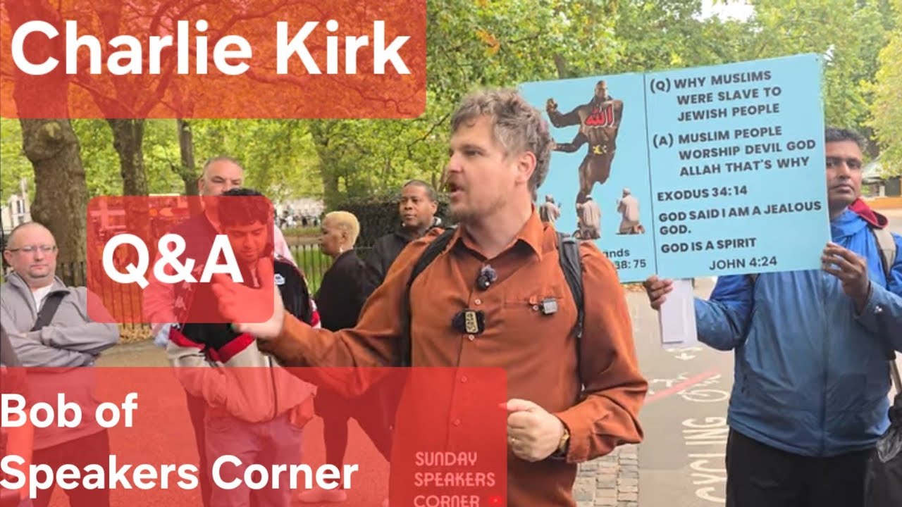 Боб из Speakers Corner отвечает на вопросы Чарли Кирка 14.09.2025