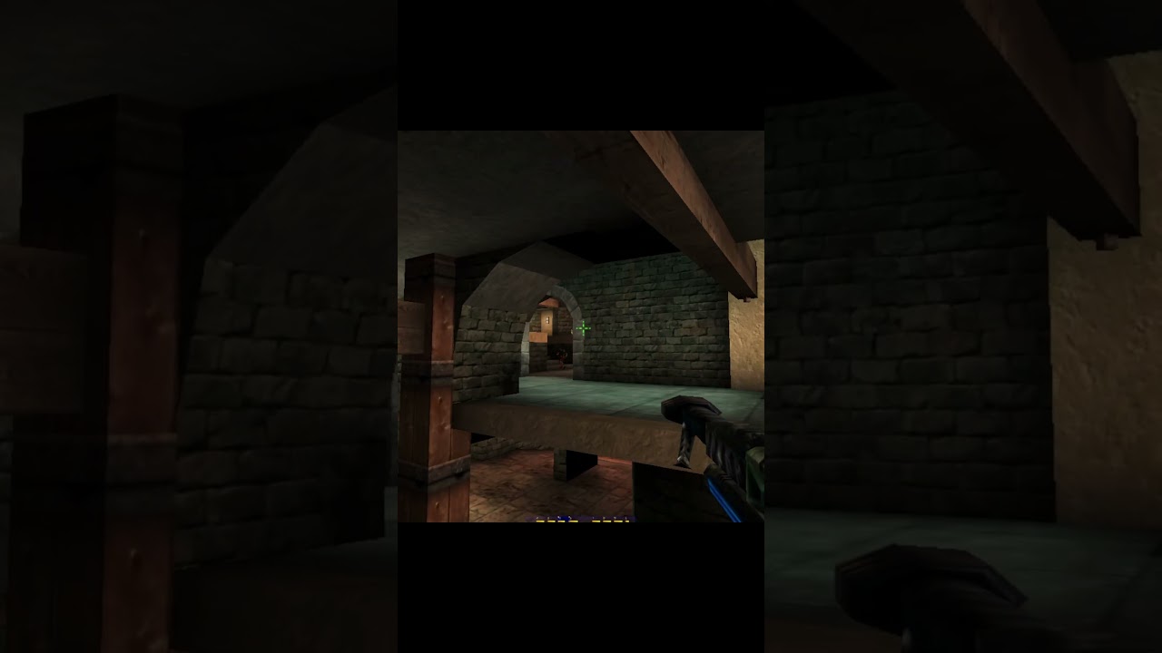 💥 Unreal Tournament А тут я сзади бабах Женщину жёстко кинуло в стену