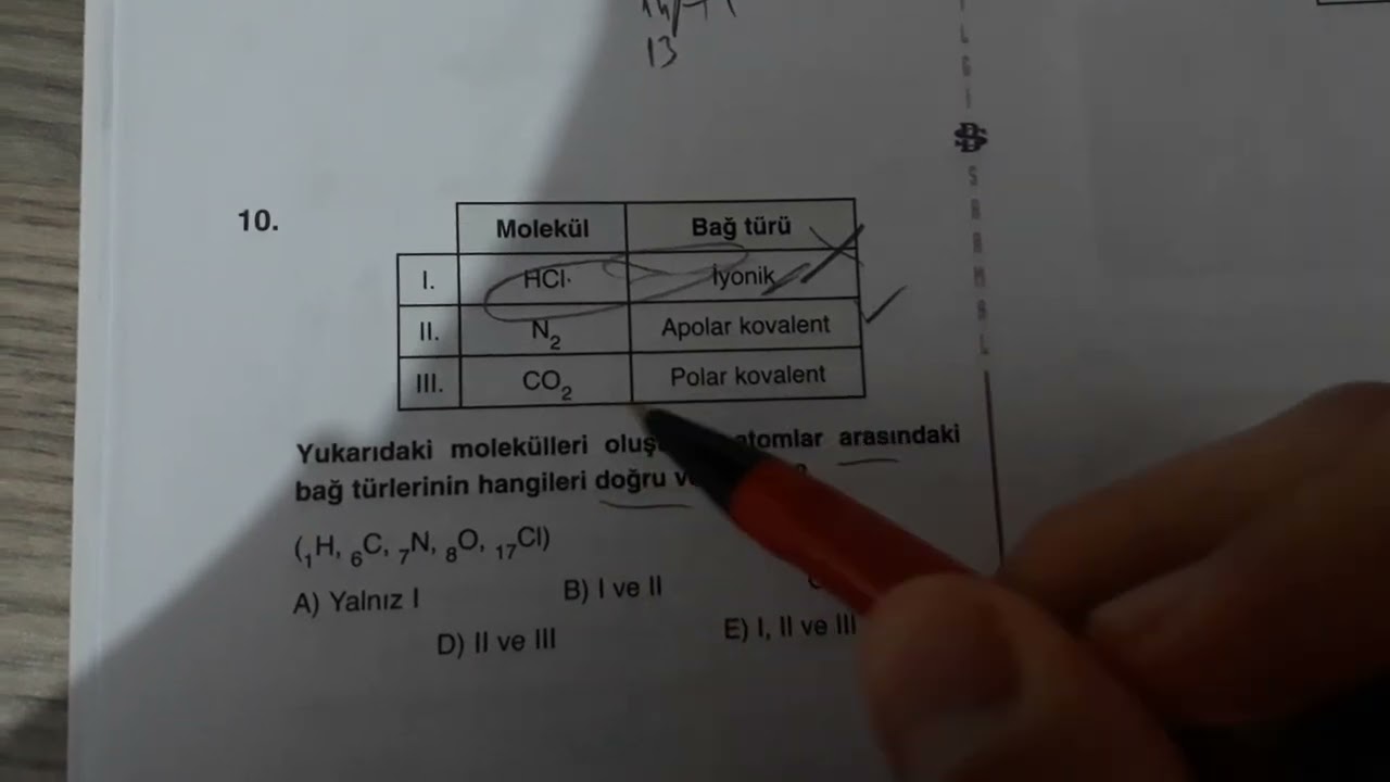 derece öğrencisi gözünden tyt fen denemesi çözümü🥶