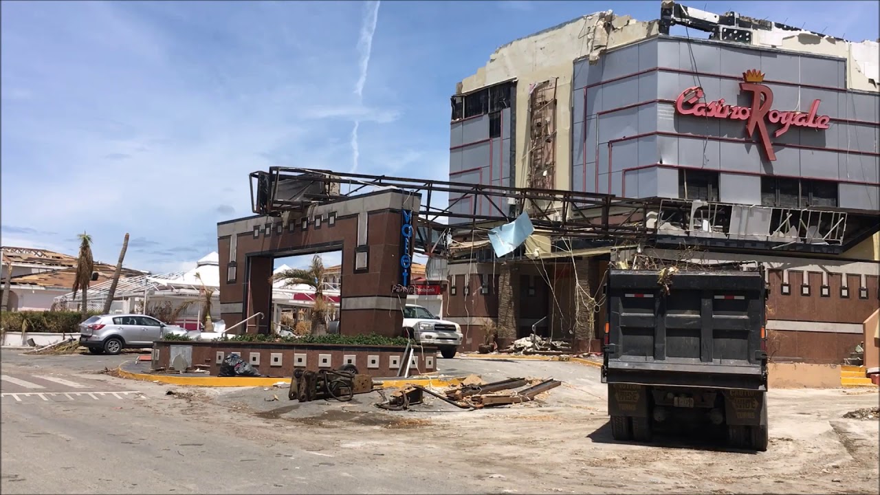 Maho St Maarten after Hurricane Irma